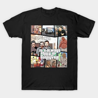 It's Always Philly in Sunnyvale GTA Cover T-Shirt